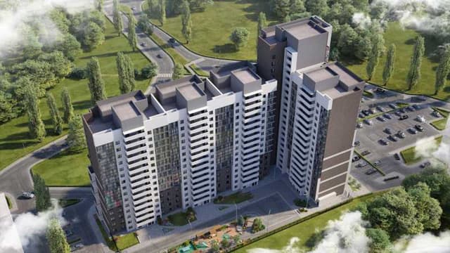 ЖК «Корица» - 3-комнатная квартира, 81.2 м², 1 этаж