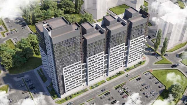 ЖК «Корица» - 3-комнатная квартира, 81.2 м², 1 этаж