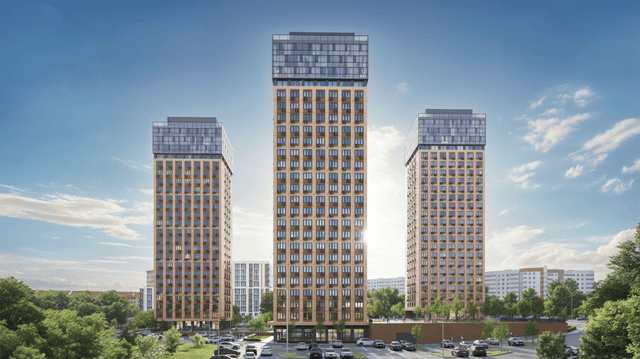 ЖК «КМ Печерский» - 1-комнатная квартира, 37.23 м², 20 этаж