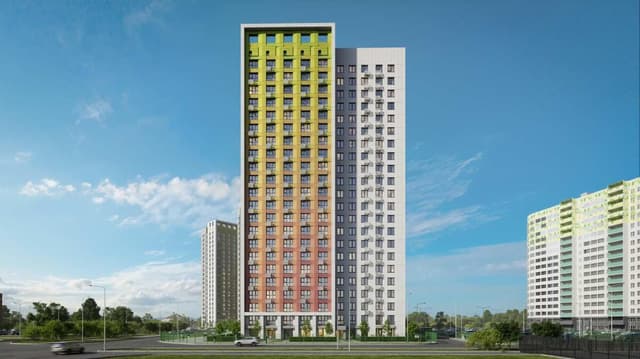 ЖК «Подкова Новая» - 2-комнатная квартира, 63.98 м², 11 этаж