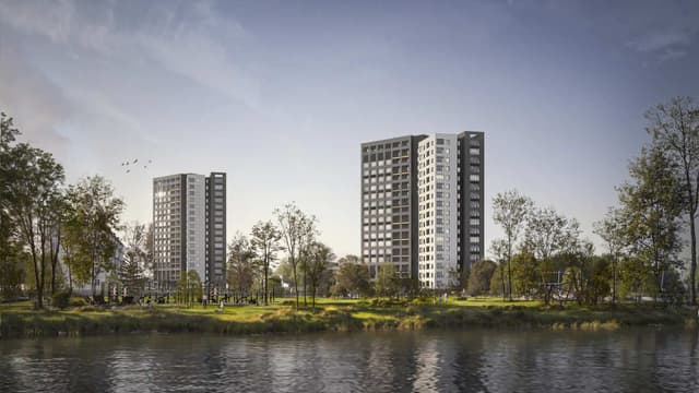 ЖК «Светлоярский Парк» - 1-комнатная квартира, 28.15 м², 3 этаж