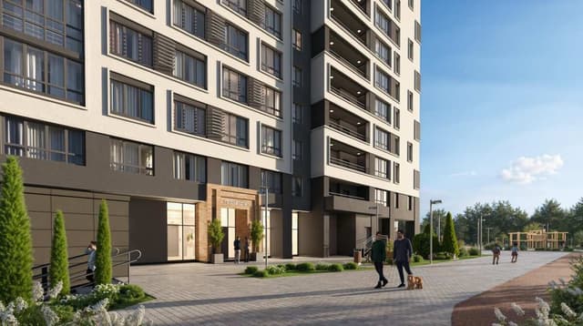 ЖК «Авиатор» - Студия, 24.99 м², 4 этаж