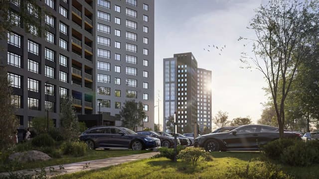 ЖК «Светлоярский Парк» - 1-комнатная квартира, 28.15 м², 3 этаж