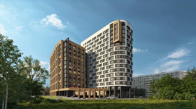 ЖК «Авиатор» - Студия, 24.99 м², 4 этаж