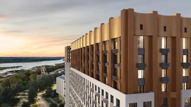 ЖК «Дом на Набережной» - 1-комнатная квартира, 47.53 м², 11 этаж
