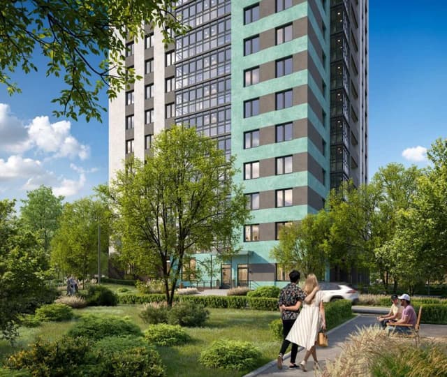ЖК «На Журова» - 3-комнатная квартира, 82.25 м², 3 этаж