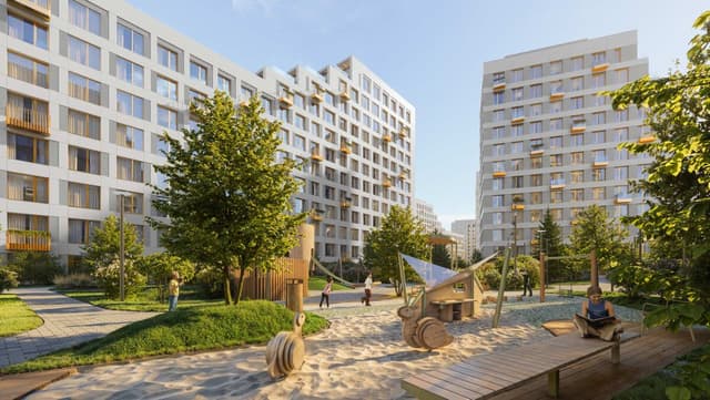 ЖК «GloraX Premium Гребной канал» - Студия, 30.47 м², 8 этаж