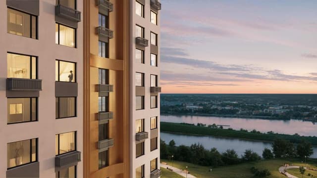 ЖК «Дом на Набережной» - 1-комнатная квартира, 47.53 м², 11 этаж