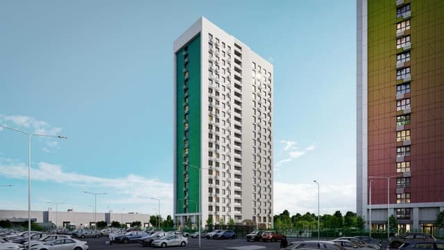 ЖК «Подкова Новая» - 2-комнатная квартира, 63.98 м², 11 этаж