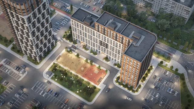 ЖК «Подкова на Волге» - Студия, 33.4 м², 2 этаж