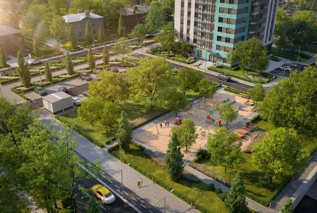 ЖК «На Журова» - 3-комнатная квартира, 82.25 м², 3 этаж