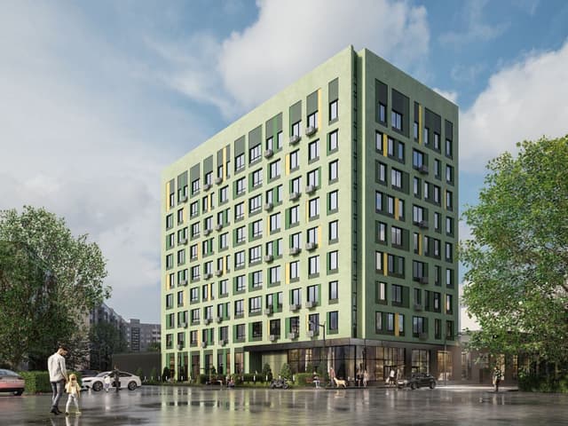ЖК «Преображение» - 2-комнатная квартира, 55.3 м², 3 этаж