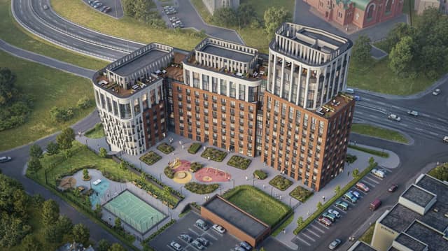 ЖК «КМ Дом на Барминской» - Студия, 41.05 м², 2 этаж