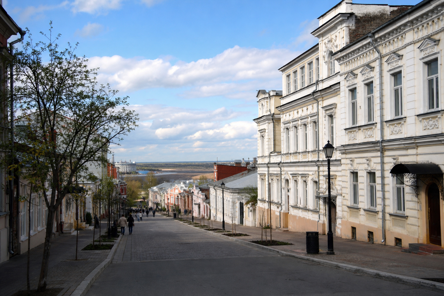 Ул. Ильинская и Плотничный переулок
