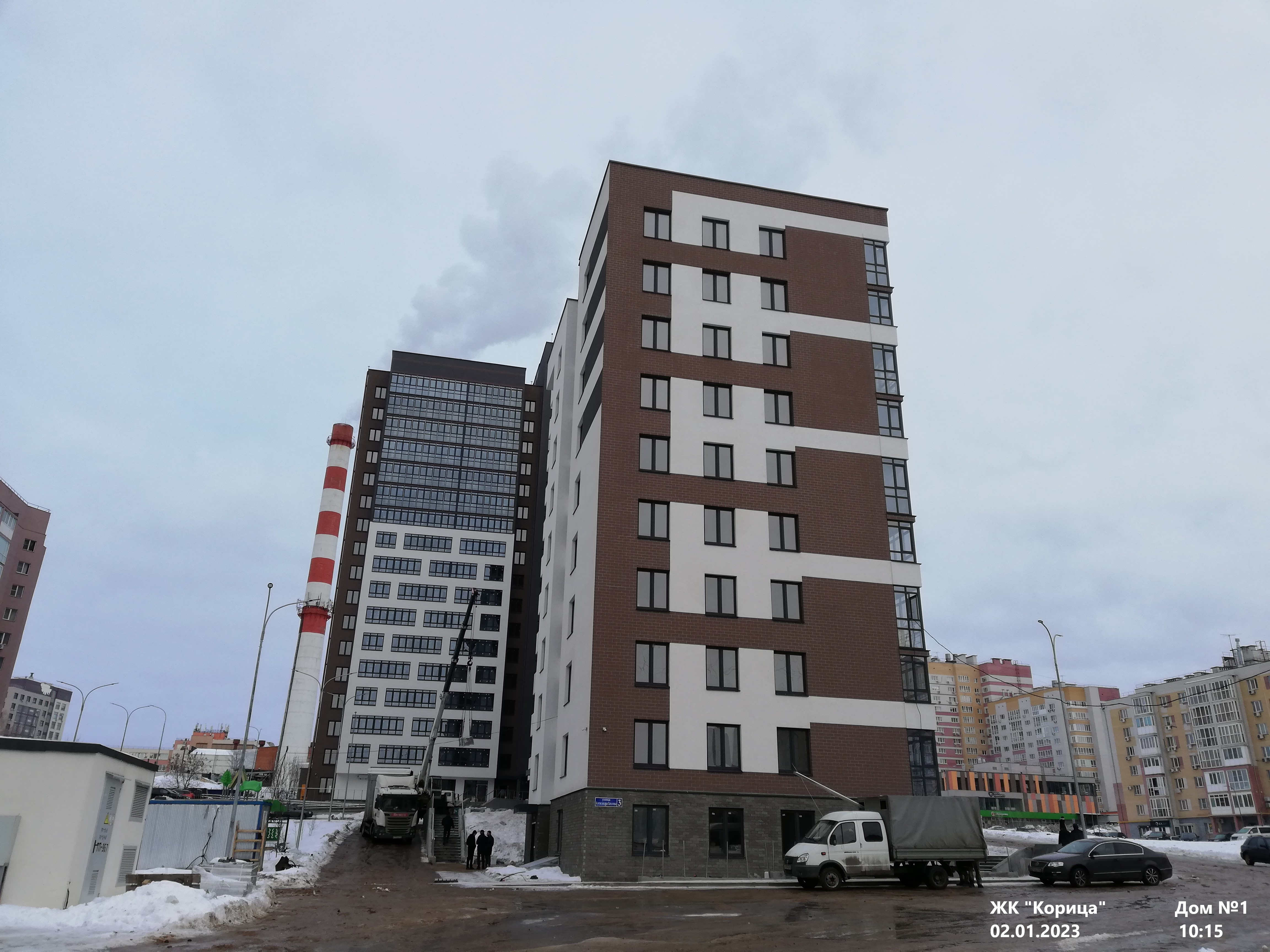ЖК «Корица» — Январь, 2023 — фото 1