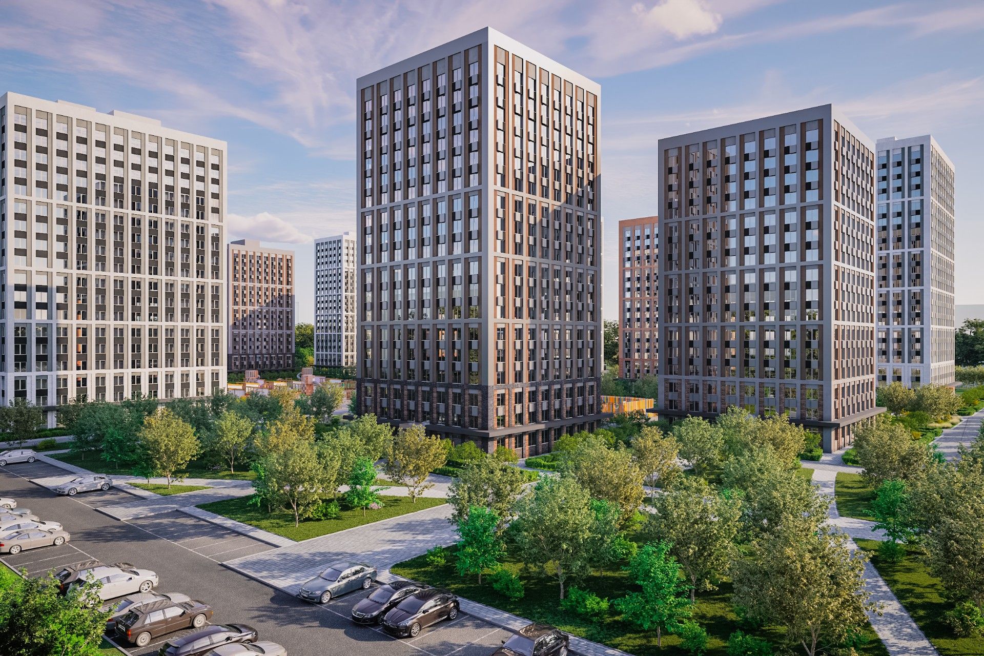 Жилые комплексы в Москве